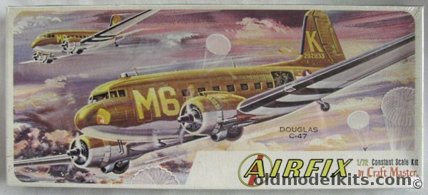 Airfix 1/72 Douglas C-47 Craftmaster Issue, 1407-100 plastic model kit